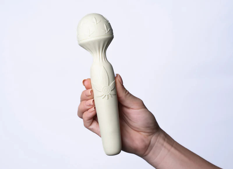 MARLIE 420 SERIES 15-FUNCTION SILICONE BENDABLE RECHARGABLE WATERPROOF VIBRATING PLEASURE WAND