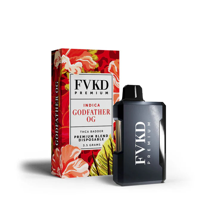 FVKD PREMIUM THCA BADDER DISPOSABLE VAPE | 3.5 GRAMS