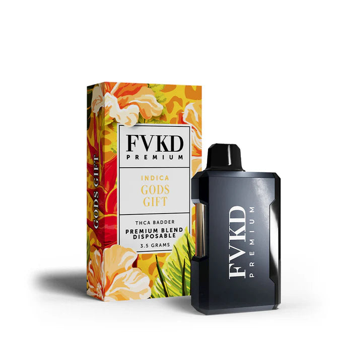 FVKD PREMIUM THCA BADDER DISPOSABLE VAPE | 3.5 GRAMS