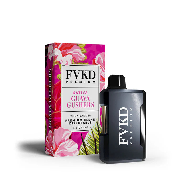 FVKD PREMIUM THCA BADDER DISPOSABLE VAPE | 3.5 GRAMS