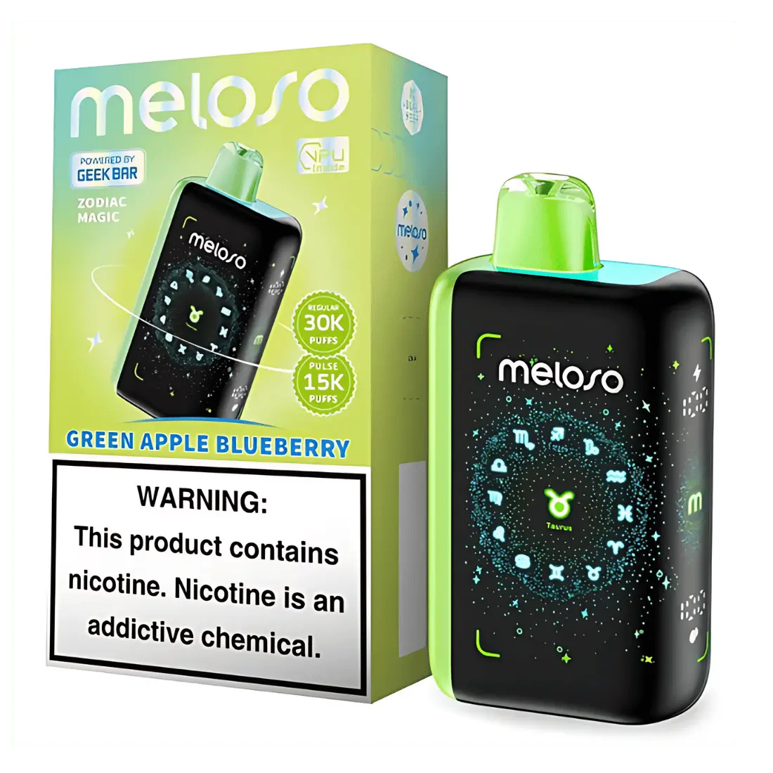 MELOSO ZODIAC MAGIC POWERED BY GEEK BAR 30,000 PUFFS DISPOSABLE VAPE | 5 PACK