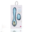 HARMONIE TEAL 15-FUNCTION USB RECHARGABLE REMOTE CONTROL BENDABLE VIBRATOR