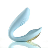 HARMONIE TEAL 15-FUNCTION USB RECHARGABLE REMOTE CONTROL BENDABLE VIBRATOR