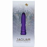 JAGUAR PURPLE 10-FUNCTION RECHARGABLE SILICONE COATED SUPER-CHARGED BULLET