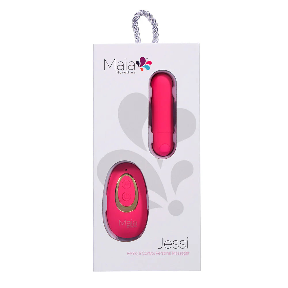 JESSI REMOTE RECHARGABLE SUPER CHARGED MINI BULLET PINK