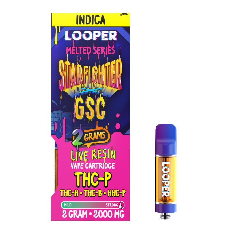 LOOPER | LIVE RESIN VAPE CARTRIDGE | 2G