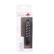 LOLA USB RECHARGABLE SILICONE 10-FUNCTION VIBRATING TWISTY BULLET BLACK