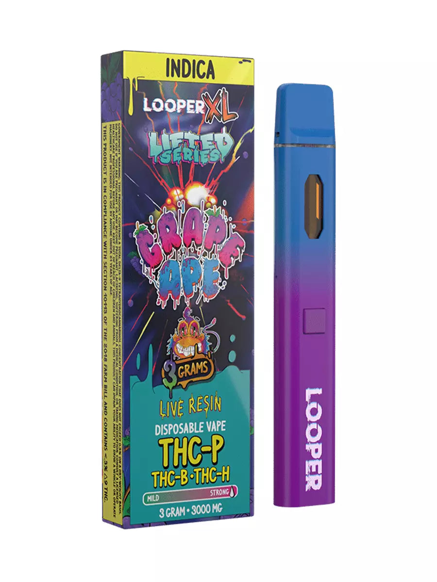 LOOPER | XL DISPOSABLE VAPE LIVE RESIN | 3G