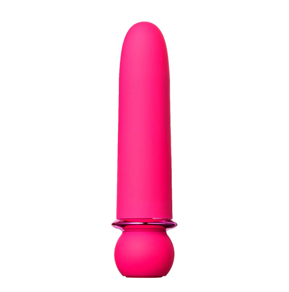 JAGUAR PINK 10-FUNCTION RECHARGABLE SILICONE COATED SUPER-CHARGED BULLET