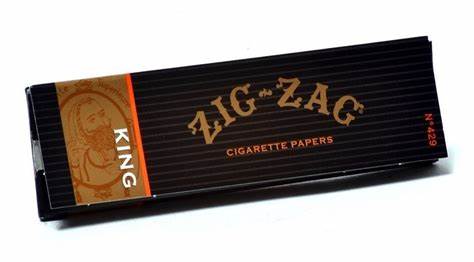 ZIG ZAG BLACK BOX KING SIZE ROLLING PAPERS