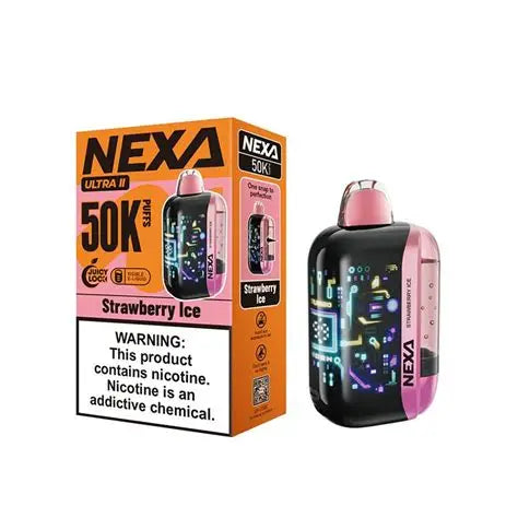NEXA ULTRA 50K PUFFS DISPOSABLE VAPE (TEXAS SB2024 COMPLIANT) | 5 CT