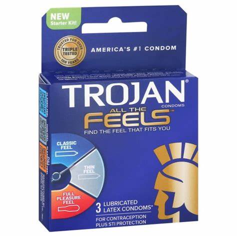 TROJAN ALL THE FEELS CONDOM | 3CT | 6PK