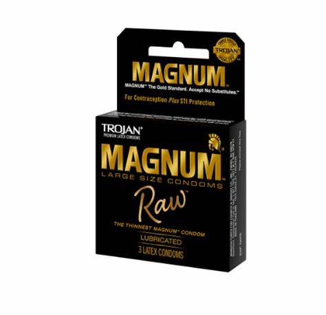 MAGNUM RAW CONDOM | 3CT | 6PK