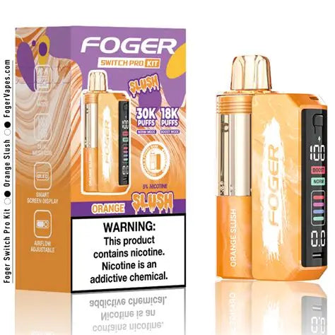 FOGER KIT 30,000 PUFFS DISPOSABLE VAPE | 5 CT (TEXASSB2024COMPLIANT)
