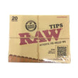 RAW TIPS 20 PER BOX