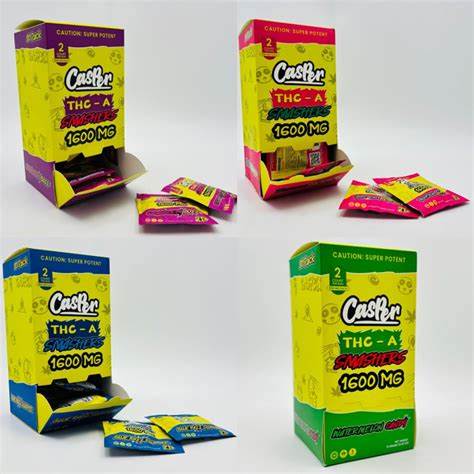 CASPER THC-A SMASHERS GUMMIES DISPENSER 1600MG | 2CT | 30PK