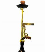 ZEBRA CHICAGO GUN HOOKAH