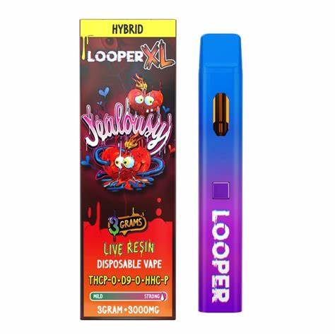 LOOPER | XL DISPOSABLE VAPE LIVE RESIN | 3G