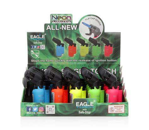 EAGLE PT116BN MINI ANGLE NEON TORCH | 20 CT