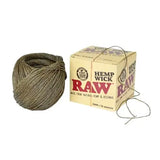 RAW HEMP WICK | 250 FT