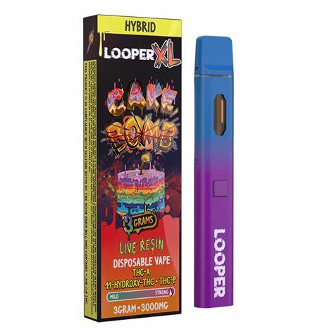 LOOPER | XL DISPOSABLE VAPE LIVE RESIN | 3G