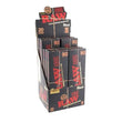 RAW CLASSIC BLACK CONES KING SIZE | 20 CT | 12PK