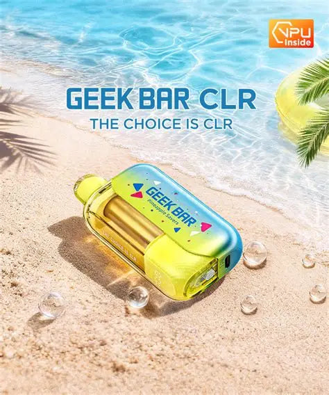 GEEKBAR CLR 50K PUFFS DISPOSABLE VAPE (TEXAS SB2024 COMPLIANT) | 5 CT