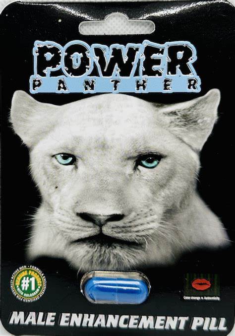 POWER PANTHER MALE ENHANCEMENT CAPSULES 24CT