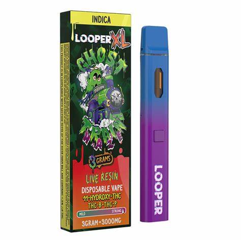 LOOPER | XL DISPOSABLE VAPE LIVE RESIN | 3G