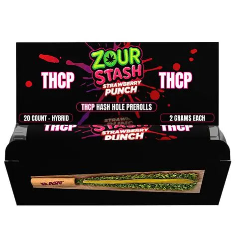 ZOUR STASH BLACK THC-P HASH HOLE DISPENSER | 20 CT