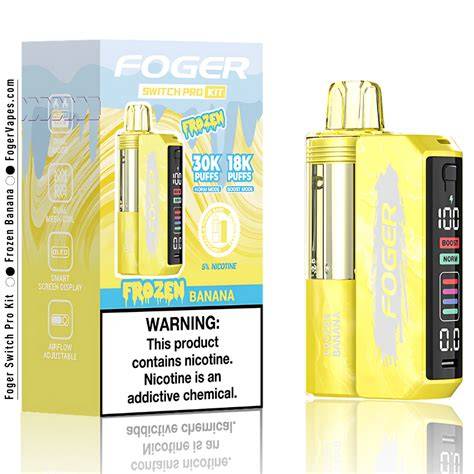 FOGER KIT 30,000 PUFFS DISPOSABLE VAPE | 5 CT (TEXASSB2024COMPLIANT)