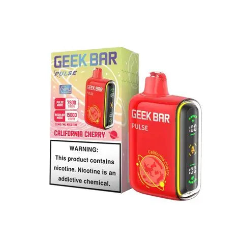 GEEKBAR PULSE 15K PUFFS DISPOSABLE VAPE (TEXAS SB2024 COMPLIANT) 5 CT