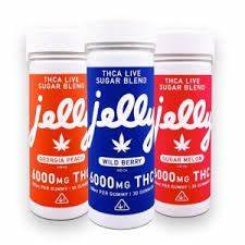 NYB JELLY THCA LIVE SUGAR BLEND GUMMIES JAR | 6000MG | 30 CT
