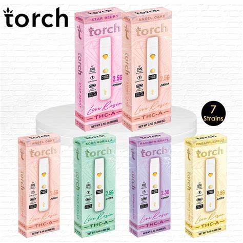 TORCH LIVE ROSIN THC-A 2.5 DISPOSABLE VAPE