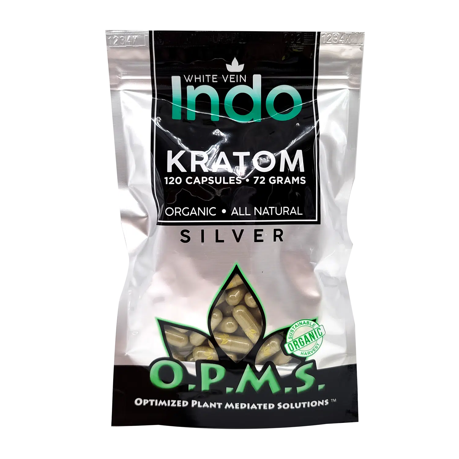 OPMS KRATOM 120 CT CAPSULES