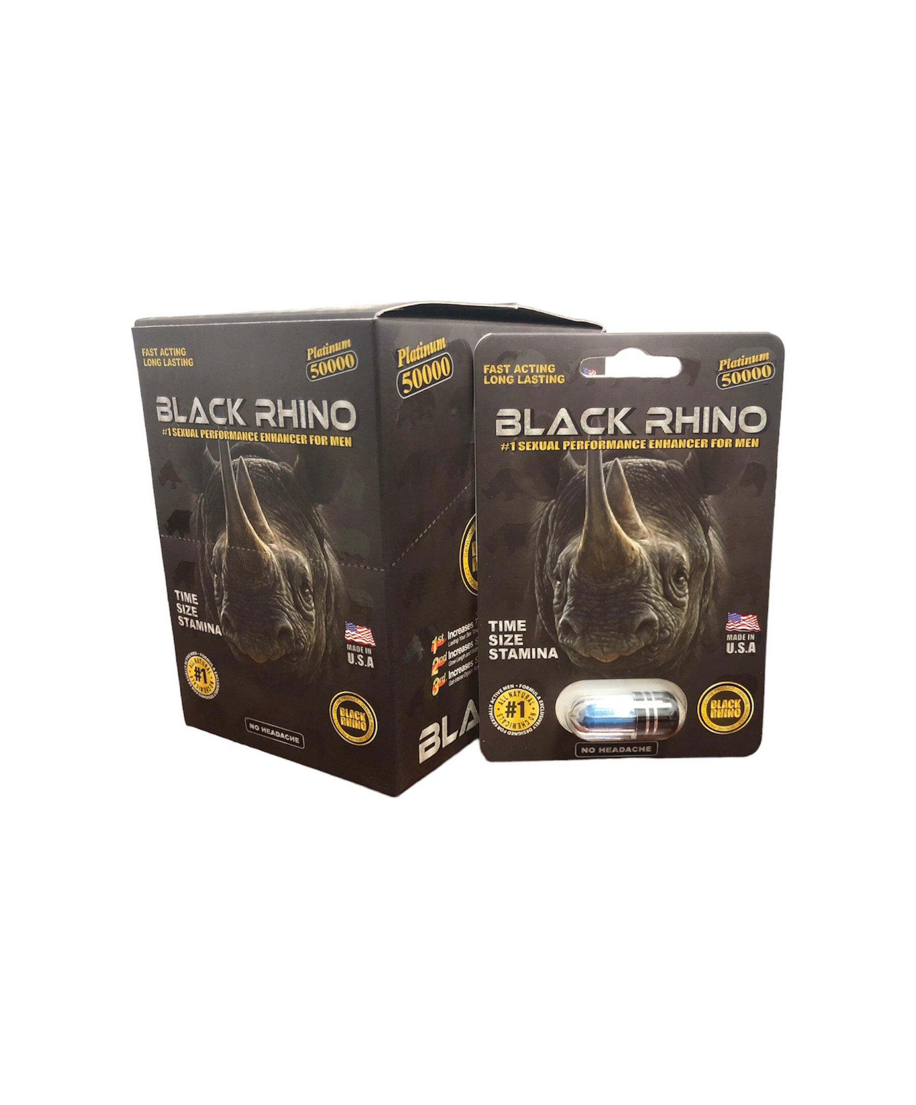 BLACK RHINO 50000 | MALE ENHANCEMENT | 24PK