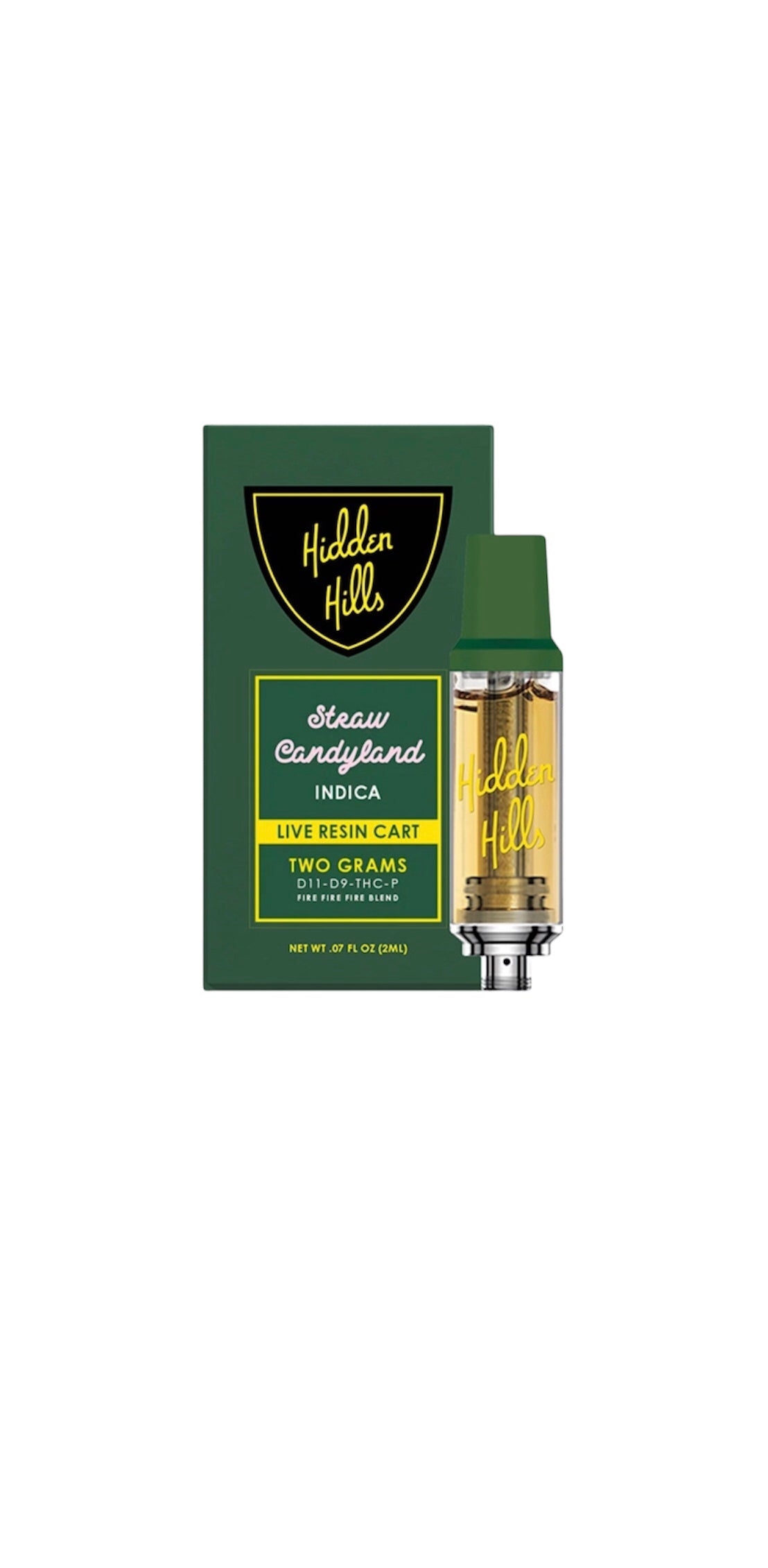 HIDDEN HILLS | LIVE RESIN CARTRIDGE | 2G