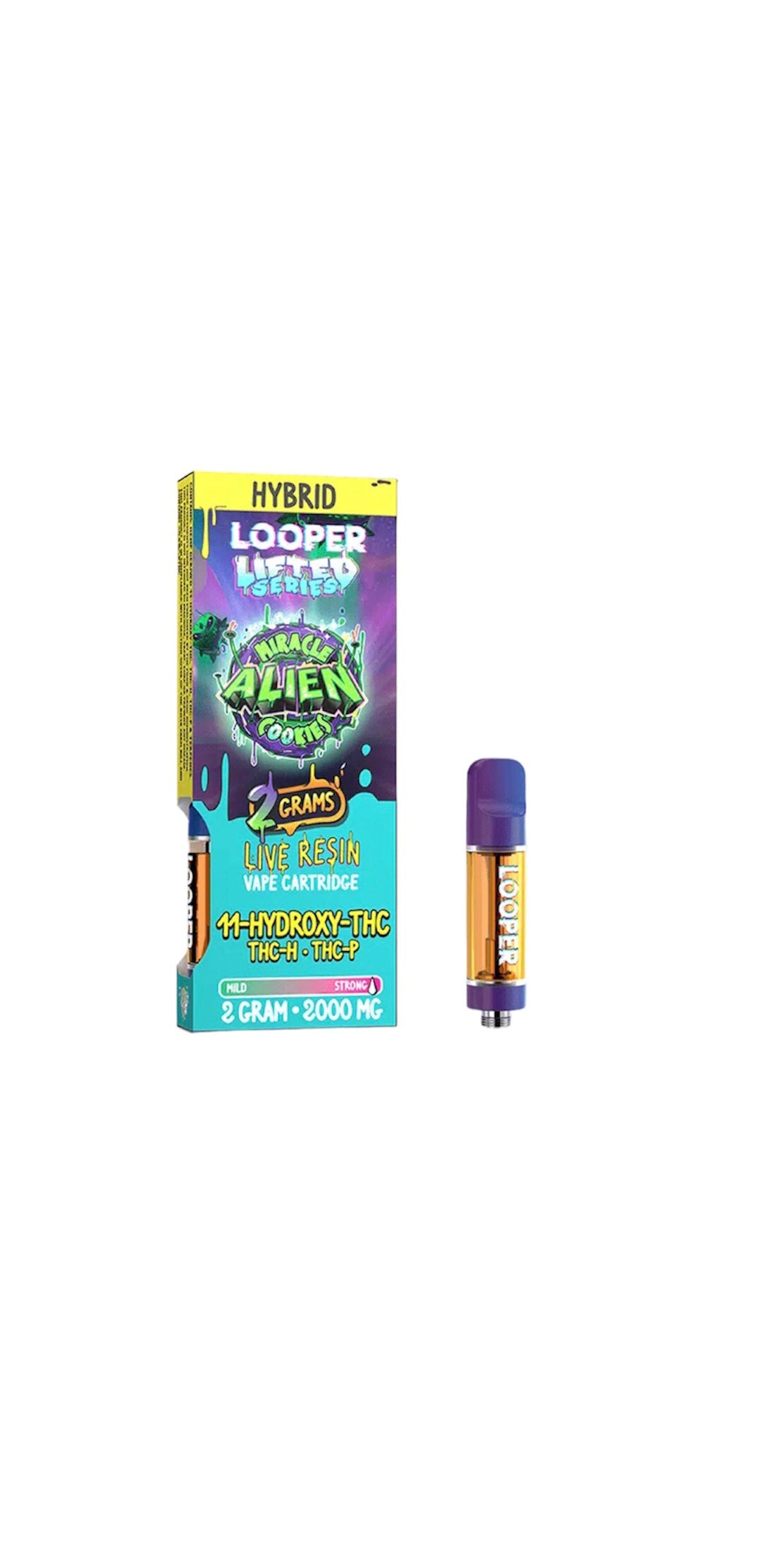 LOOPER | LIVE RESIN VAPE CARTRIDGE | 2G