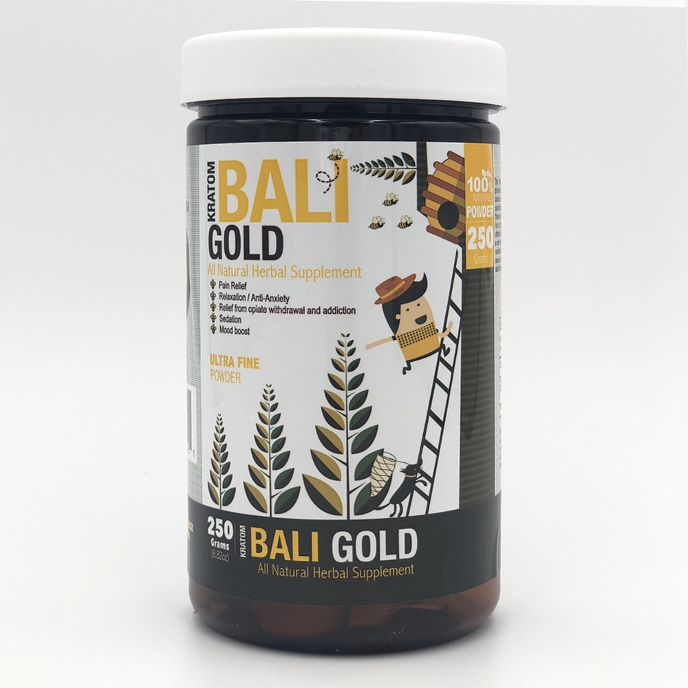 BALI GOLD BUMBLE BEE KRATOM POWDER | 250 GRAMS