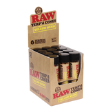 RAW TERPD CONES 1 1/4 SIZE | 6 CT | 12PK