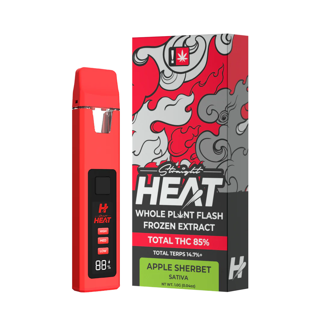 STRAIGHT HEAT 1G DISPOSABLE VAPE