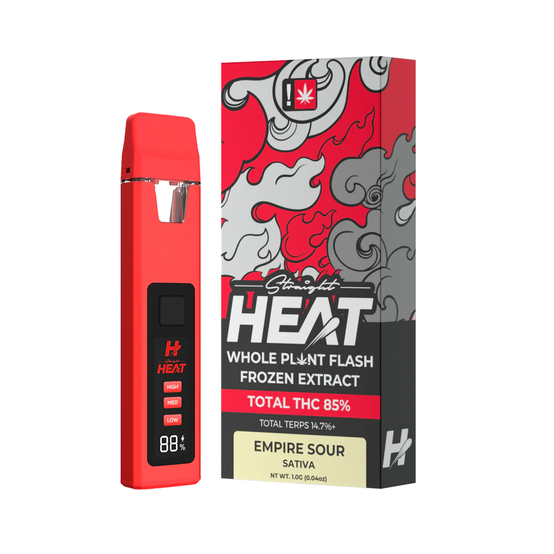 STRAIGHT HEAT 1G DISPOSABLE VAPE