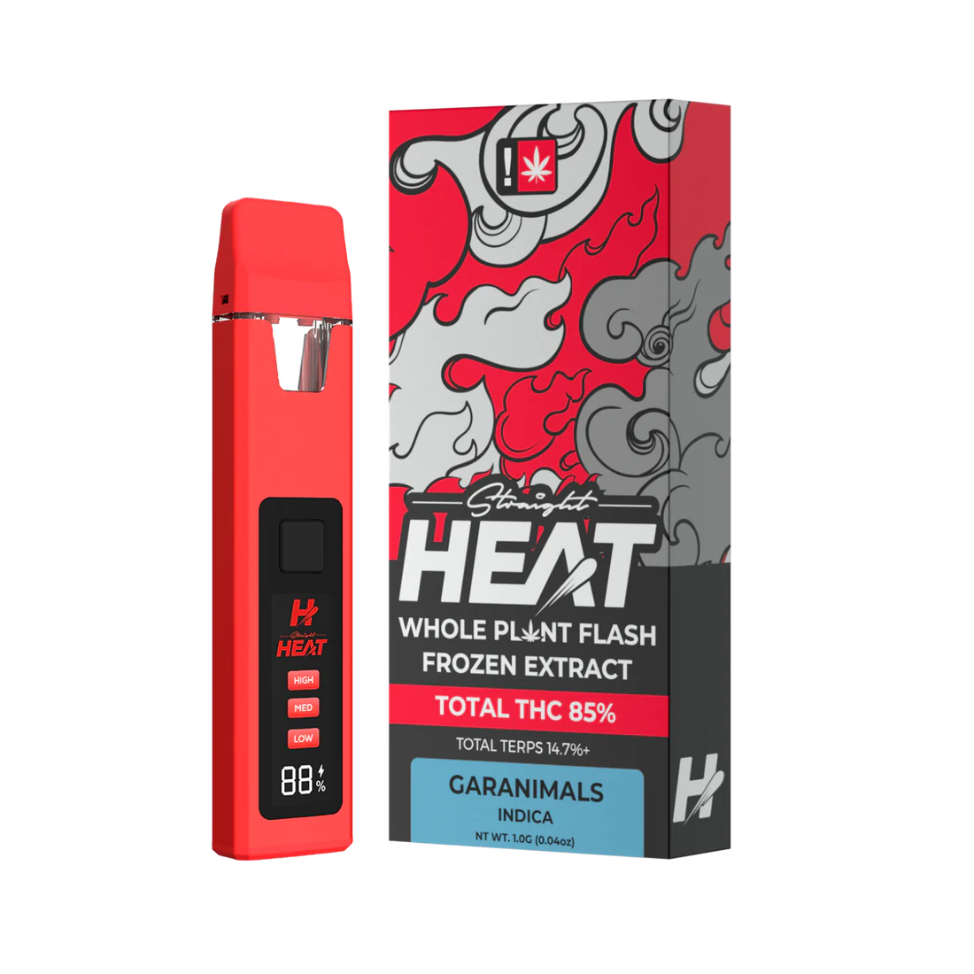 STRAIGHT HEAT 1G DISPOSABLE VAPE