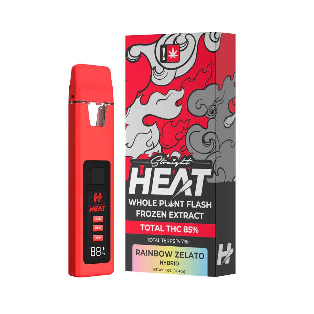 STRAIGHT HEAT 1G DISPOSABLE VAPE