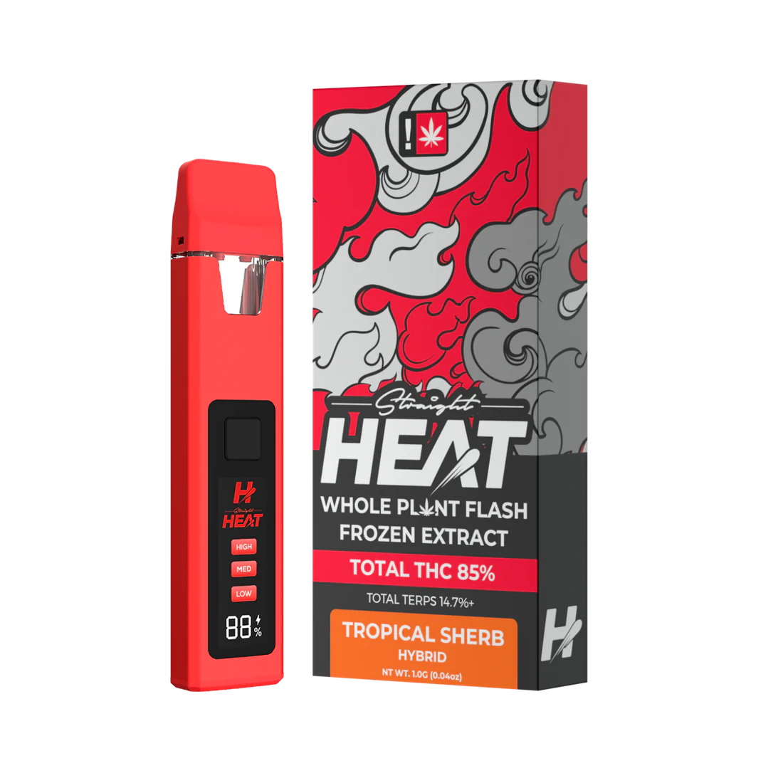 STRAIGHT HEAT 1G DISPOSABLE VAPE