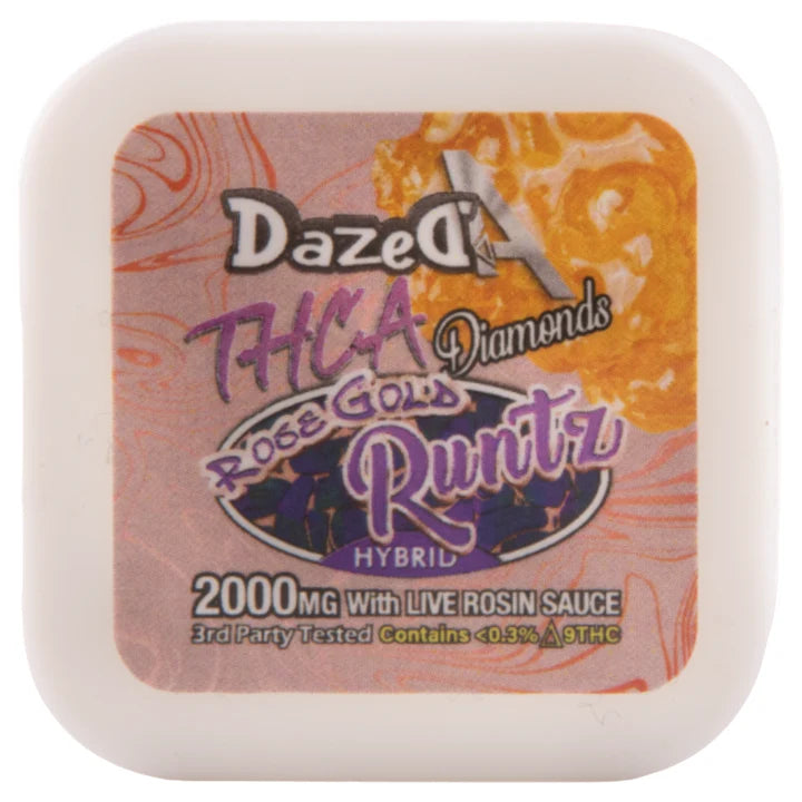 DAZED THC-A DIAMONDS DABZ | 2000MG