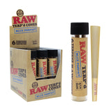 RAW TERPD CONES 1 1/4 SIZE | 6 CT | 12PK