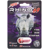 RHINO 69 EXTREME 35000 3D MALE ENHANCEMENT | 24 CT