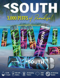 SOUTH 3,000 PUFFS DISPOSABLE VAPE | 10PACK