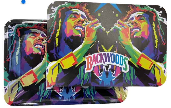 METAL ROLLING TRAYS WITH MAGNETIC LID MEDIUM